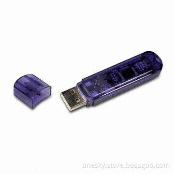 Secure USB Flash Drive with Available Capacity of 256MB to 8GB and Bootable Function